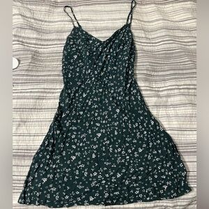 PacSun Green Spaghetti Strap Sundress